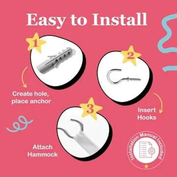 Lilly's Love Stuffed Animal Hammock | Stylish Toy Storage