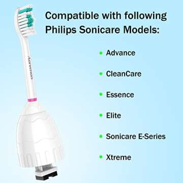 Aoremon Replacement Toothbrush Heads for Philips Sonicare
