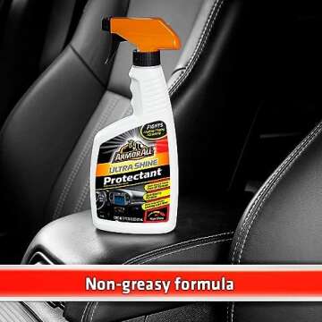 Armor All Ultra Shine Protectant Spray, Car Interior Cleaner Spray with UV Protection Against Cracking and Fading, 16 Fl Oz