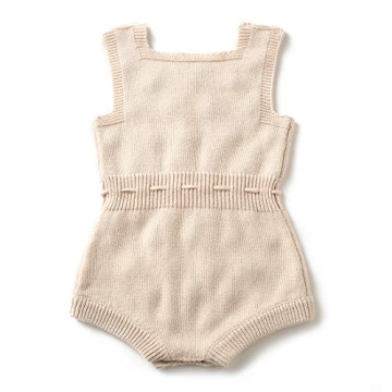 Apricot Baby Girl Romper with Pompoms 6-12 Months