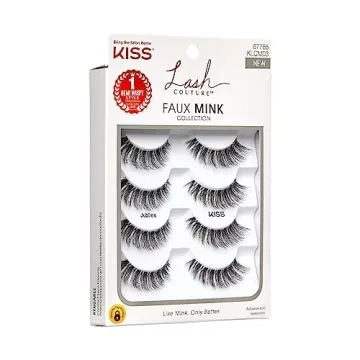 KISS Lash Couture Jubilee Faux Mink Lashes 10mm
