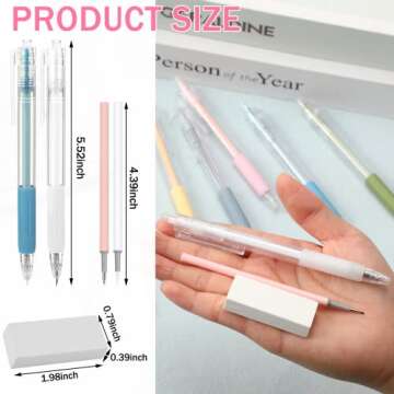 SEPGLITTER Craft Cutting Tools, 25 Pcs Pen Cutter Tools with Mini Sharpener Utility Students Paper C...