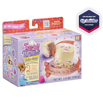 Goliath Tasty Tinies Bake Shop Strawberry Cake Mix Kit 6+