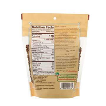 Bob's Red Mill Organic Whole Flaxseeds - 13 oz (Pack of 1), Gluten Free, Raw, Non GMO, Sproutable, K...