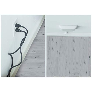 Ultra-Thin Outlet Concealer & Cord Kit, 3-Foot