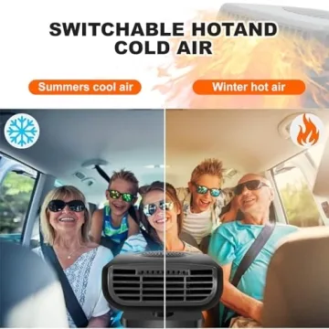 12v 200W Car Heater - Portable Windshield Defroster