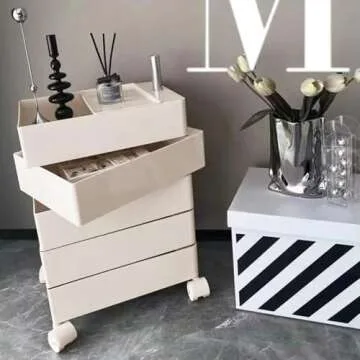 360° Movable Rotating Storage End Table for Every Room