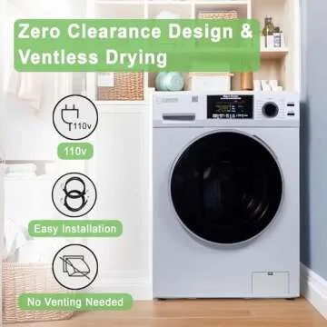 Compact All-in-One Washer Dryer for Space-Saving Solutions