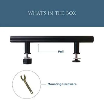 National Hardware Madison Pull - Stylish Barn Door Handle