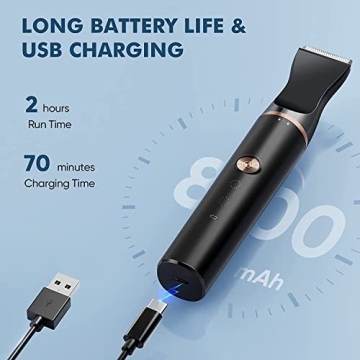 oneisall 2 Speed Cat Clippers for Gentle Pet Grooming