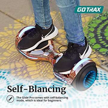 Gotrax Glide Pro Hoverboard - Music Speaker & LED Wheels