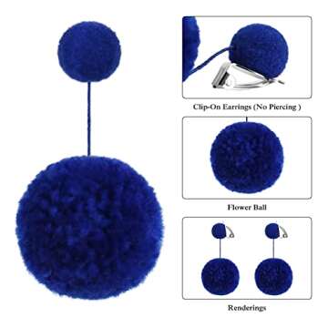 BILOPER Magic Princess Dress Costume Dress Up for Girls Cosplay Cartoon Costume Birthday Party Halloween Outfits 3-10 Years (Bule, 100)