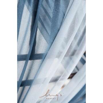 Ling's Moment Wedding Chair Decorations set of 8 Floral Swags