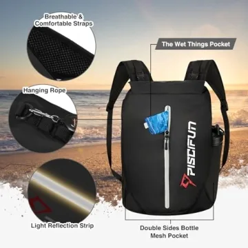 Piscifun Waterproof Backpack for Outdoor Adventures