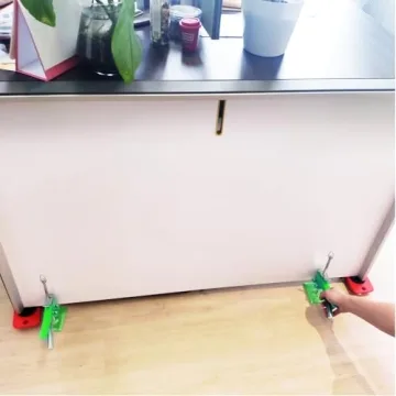 CREEYA Furniture Jack Lifter Kit - Heavy Duty Moving Sliders