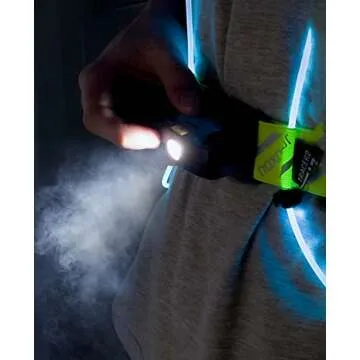 Noxgear Tracer Visibility Vest & 500 Lumen Chest Lamp