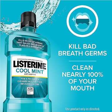 Listerine Cool Mint & Gum Therapy Mouthwash Convenience Pack