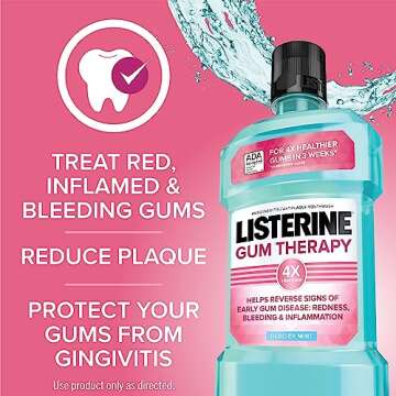Listerine Cool Mint & Gum Therapy Mouthwash Convenience Pack