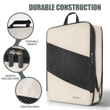 MSBAG Compression Packing Cubes for Smart Travel Organization