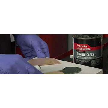 Bondo Glass Short Strand Reinforced Fiberglass Filler,Stage 2, 2.56 Oz Filler and 1 Oz Cream Hardener