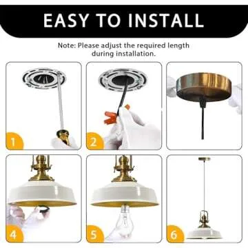 bamyum Asletl Vintage Hanging Lighting Industrial Hanging Light Fixtures 15.7" Metal Lampshade E26 Pendant Lighting for Living Room Bedroom Bar Office Farmhouse Dining Room Light Industrial Lighting