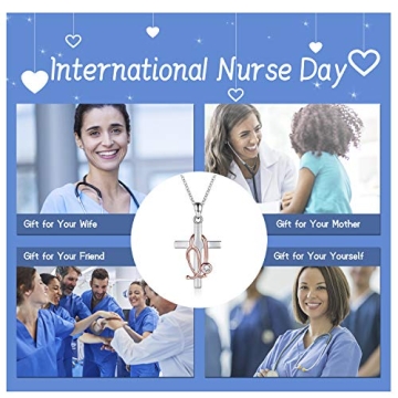 Sterling Silver Medical Jewelry Set for Nurses and Doctors