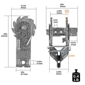 Heavy Duty Fence Wire Strainers - 10PCS Tensioners