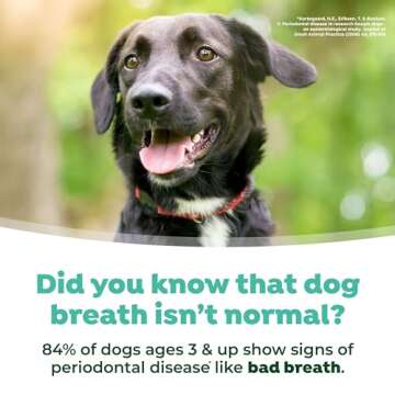 TropiClean Fresh Breath Additive for Dogs - No Brushing Needed