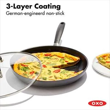 12" OXO Good Grips Frying Pan Skillet with Lid