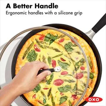 12" OXO Good Grips Frying Pan Skillet with Lid