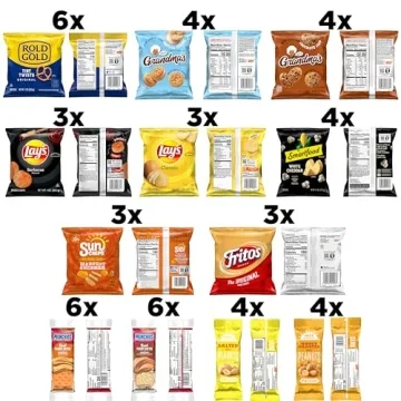 Frito Lay 50 Count Snack Variety Pack with Chips & Cookies