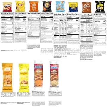 Frito Lay 50 Count Snack Variety Pack with Chips & Cookies