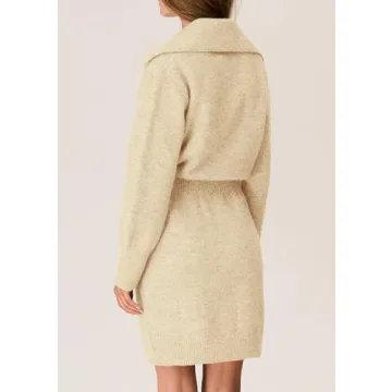 Trendy Long Sleeve Sweater Dress for Women 2025