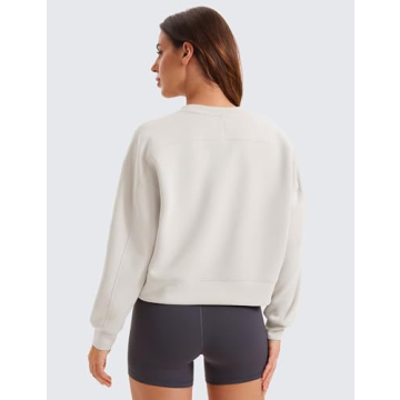SoftAura Crewneck Sweatshirt for Women's Comfort and Style
