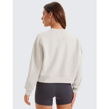 SoftAura Crewneck Sweatshirt for Women's Comfort and Style