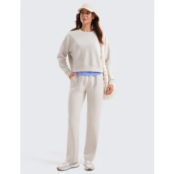 SoftAura Crewneck Sweatshirt for Women's Comfort and Style