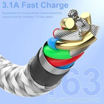 iPhone Charger [Apple MFi Certified] 6 Pack Fast Charging USB Lightning Cable (3/3/6/6/6/10 ft) Phone Chargers Cord for 14 Pro/13 mini/13/12/11 Pro MAX/XR/XS/8/7/Plus/6S/SE/iPad