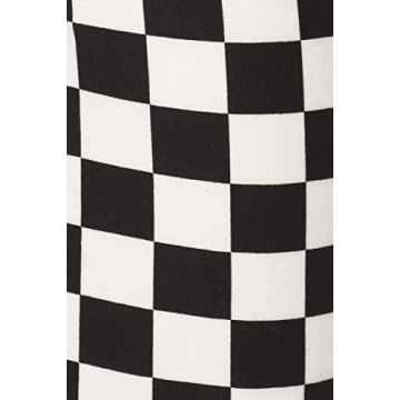 Checkered Relaxed Fit Jogger Pants with Pockets