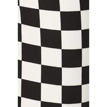 Checkered Relaxed Fit Jogger Pants with Pockets