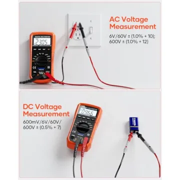 Crenova MS8233D Multimeter for Accurate Electrical Testing
