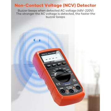 Crenova MS8233D Multimeter for Accurate Electrical Testing