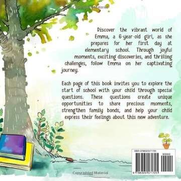 Emma Starts First Grade: A Story and Questions to Prepare Well for the Start of School!