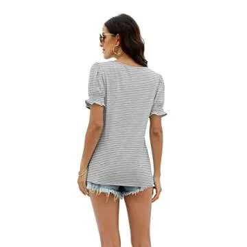 Stylish WIHOLL Square Neck Tunic for Spring 2025