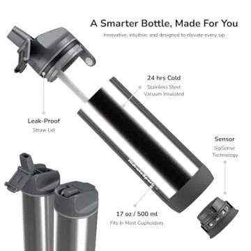 Hidrate Spark PRO Smart Water Bottle for Hydration Tracking