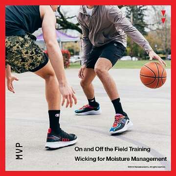 Champion Men's, MVP, Lightweight Woven, Moisture Wicking, Athletic Pants, 30.5", Stealth, Small