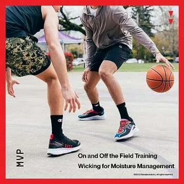 Champion Men's, MVP, Lightweight Woven, Moisture Wicking, Athletic Pants, 30.5", Stealth, Small