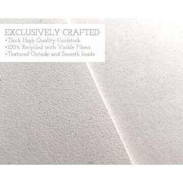 Patriotic American Greeting Cards Set - 24 Premium Note Cards