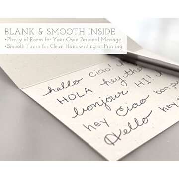 Patriotic American Greeting Cards Set - 24 Premium Note Cards