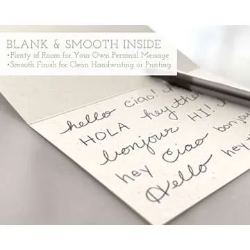 Patriotic American Greeting Cards Set - 24 Premium Note Cards