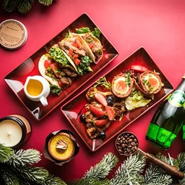 Gomakren 10" Serving Platters for Elegant Parties